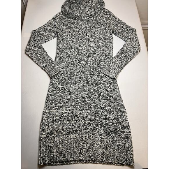 The Limited Gray Turtleneck Dress Size XS Long Sleeve Stretch/Missing Belt - Picture 1 of 8
